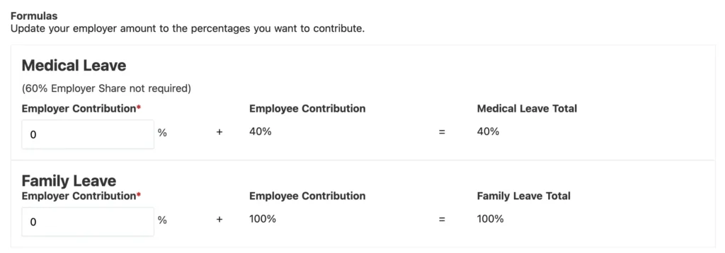 example of employer MA PFML formulas